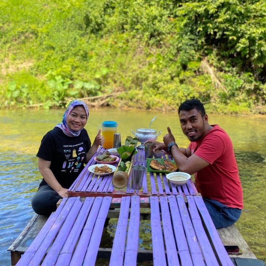 Bestnya Makan Lauk Kampung Dalam Sungai, jom gais! - Raja Cuti